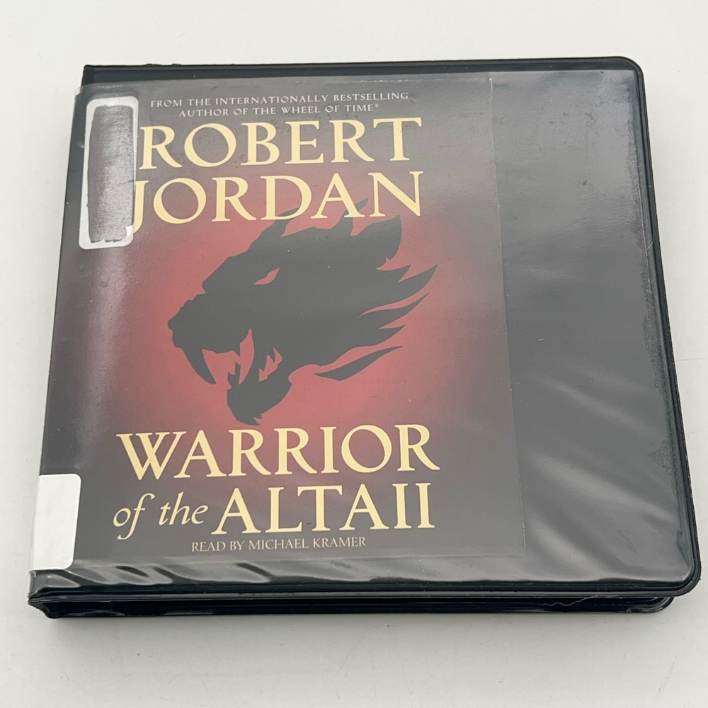 Robert‎ Jordan Warrior of the Altaii Audiobook 8 CD Unabridged Michael Kramer